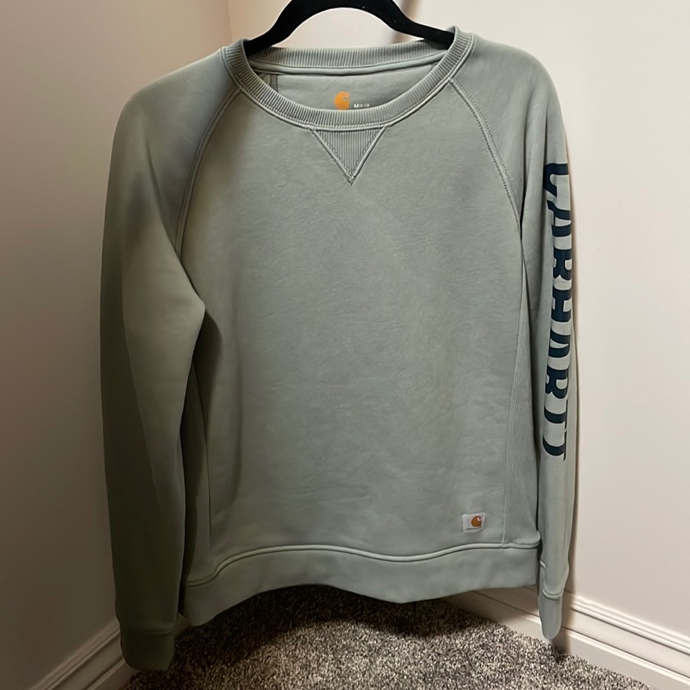 Carhartt Women's Relaxed Fit Midweight Crewneck Graphic Sweatshirt